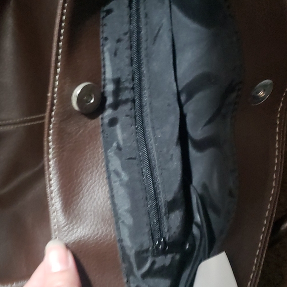 Leather file bag - Picture 6 of 6